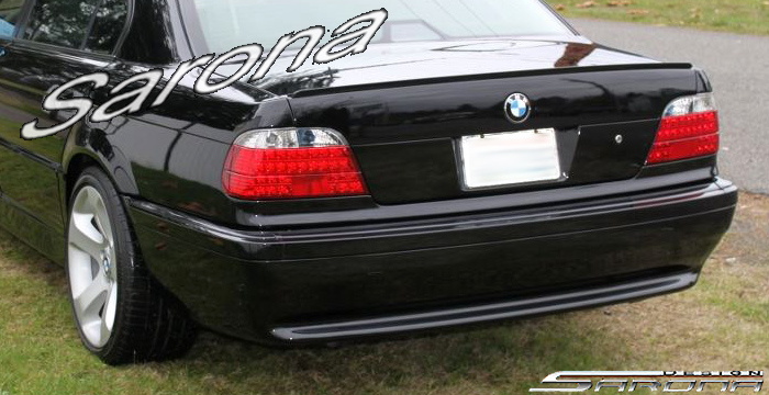 Custom BMW 7 Series Trunk Wing  Sedan (1995 - 2001) - $139.00 (Manufacturer Sarona, Part #BM-055-TW)